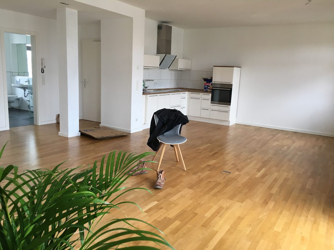 The empty room, as photographed