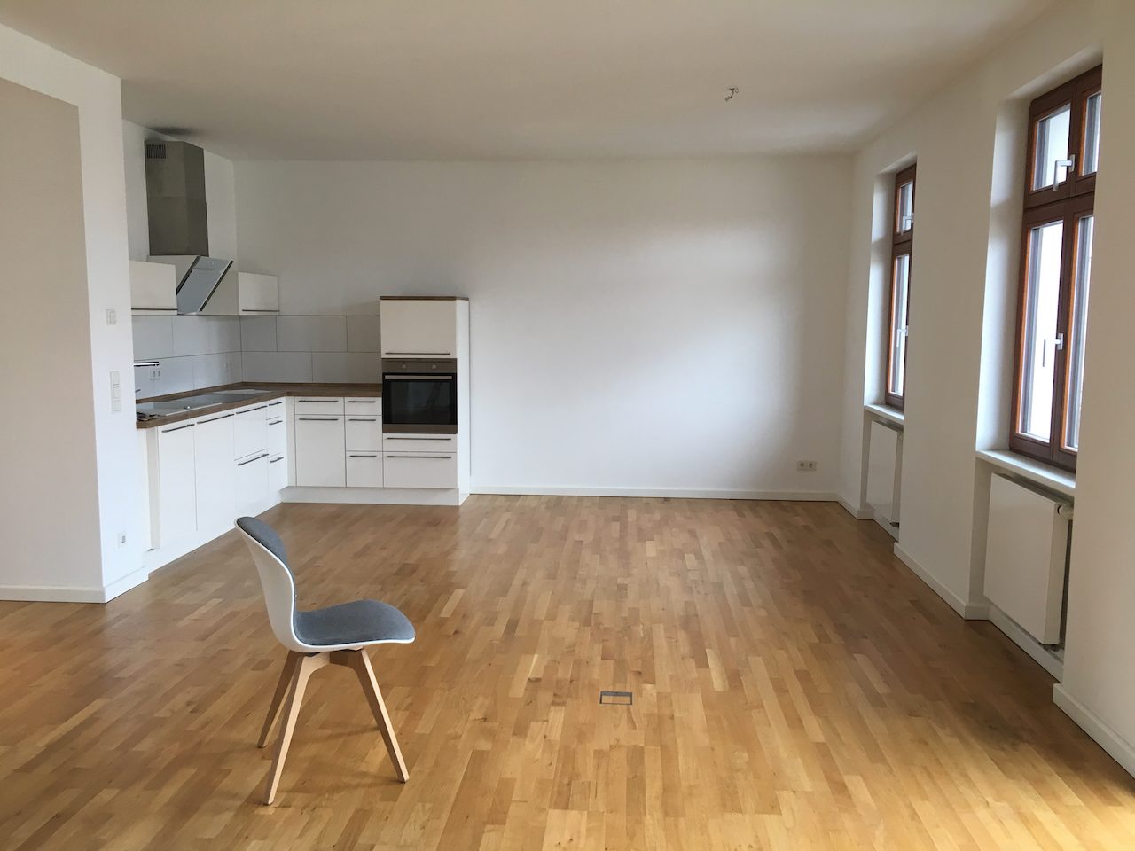 The empty room, as photographed